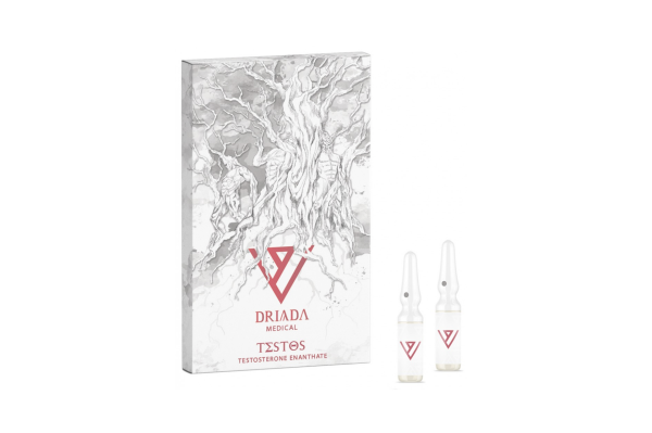 Testos 250 mg/ml (Enantato de Testosterona) Driada Medical 10 ampollas