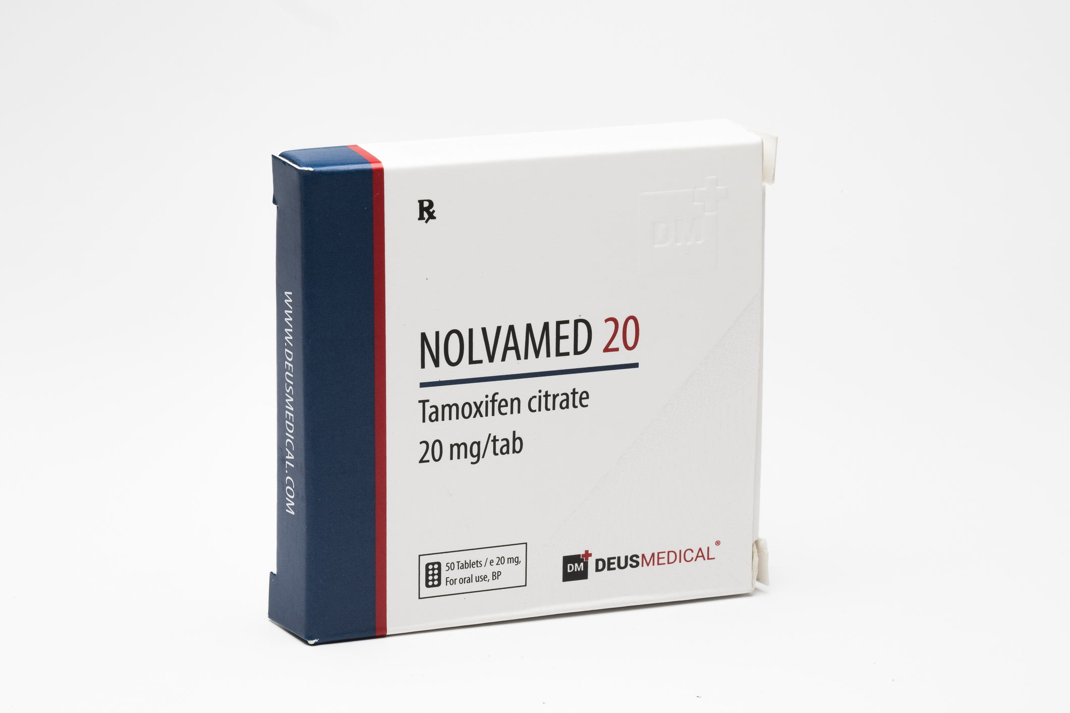 NOLVAMED 20 Deus Medical (citrato de tamoxifeno) 50 comps 