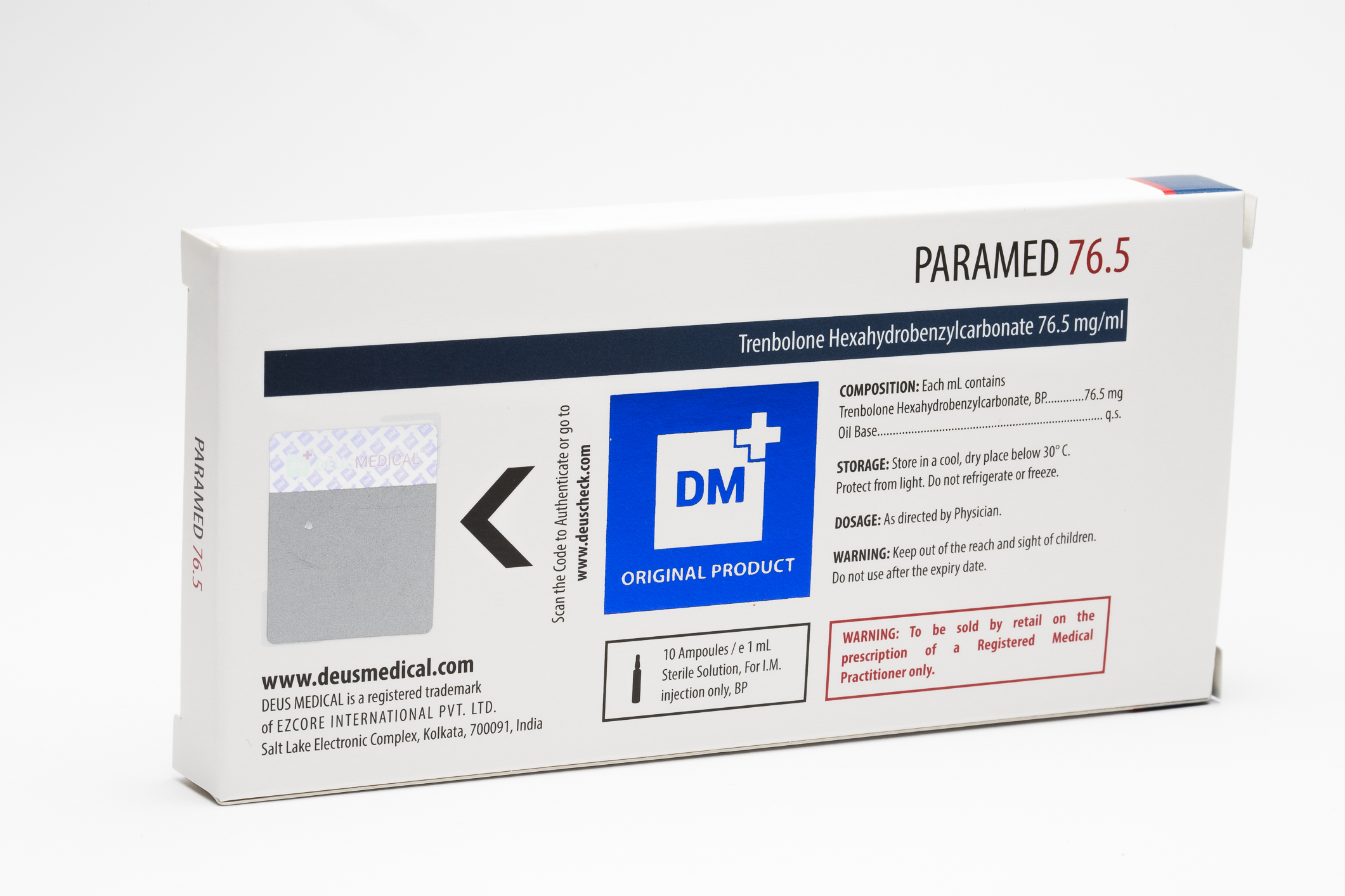 Paramed 76.5 DeusMedical Trenbolone 2