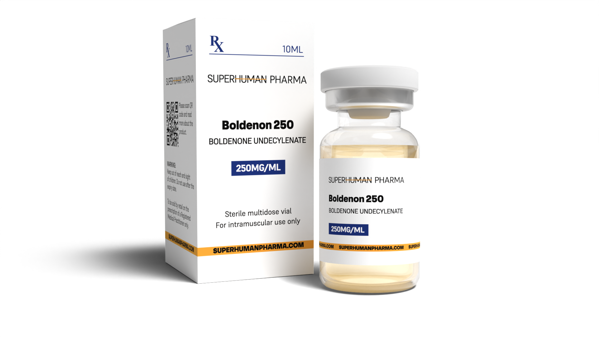 Boldenona 10 ml [250mg/ml] SuperHuman Pharma: Anabolizante para aumentar la masa muscular y la fuerza