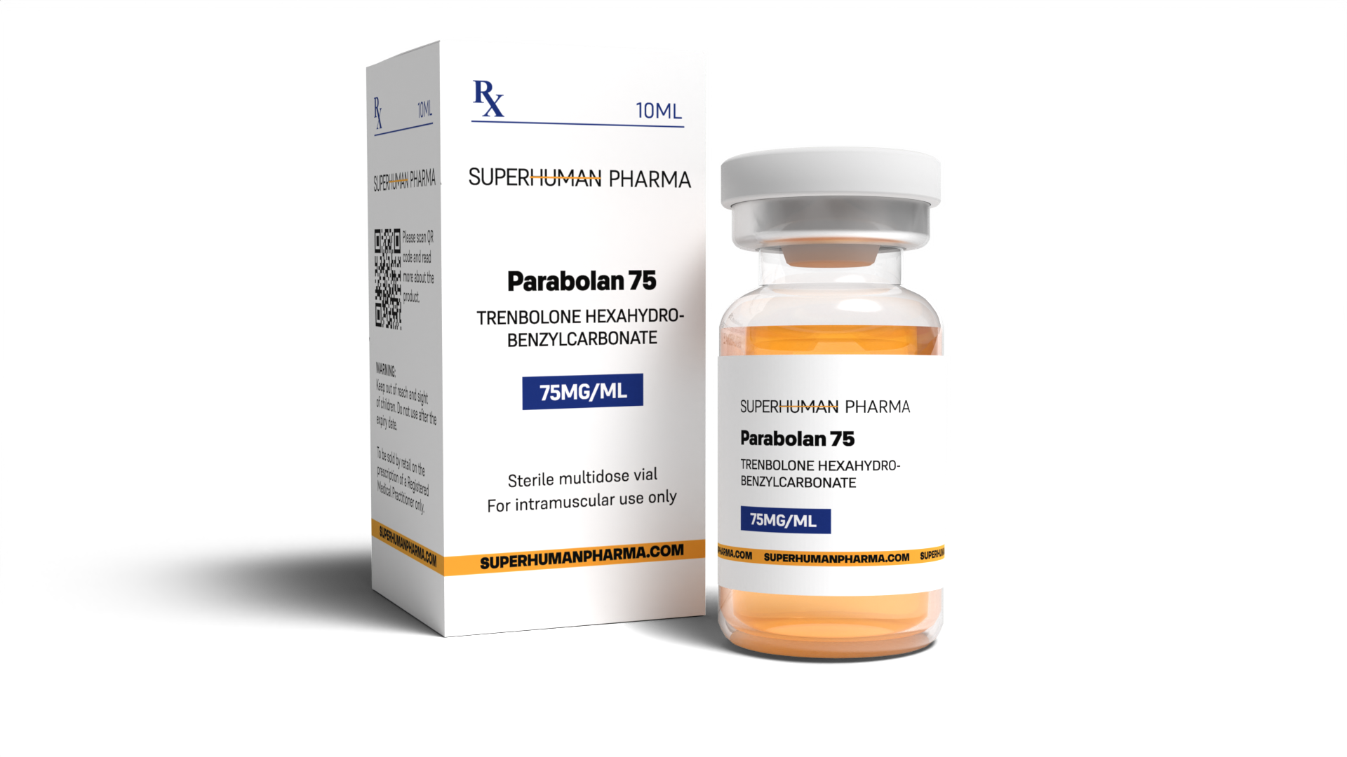 Parabolan 10 ml  SuperHuman Pharma: Anabolizante para aumentar la masa muscular y la fuerza, ideal para atletas y culturistas