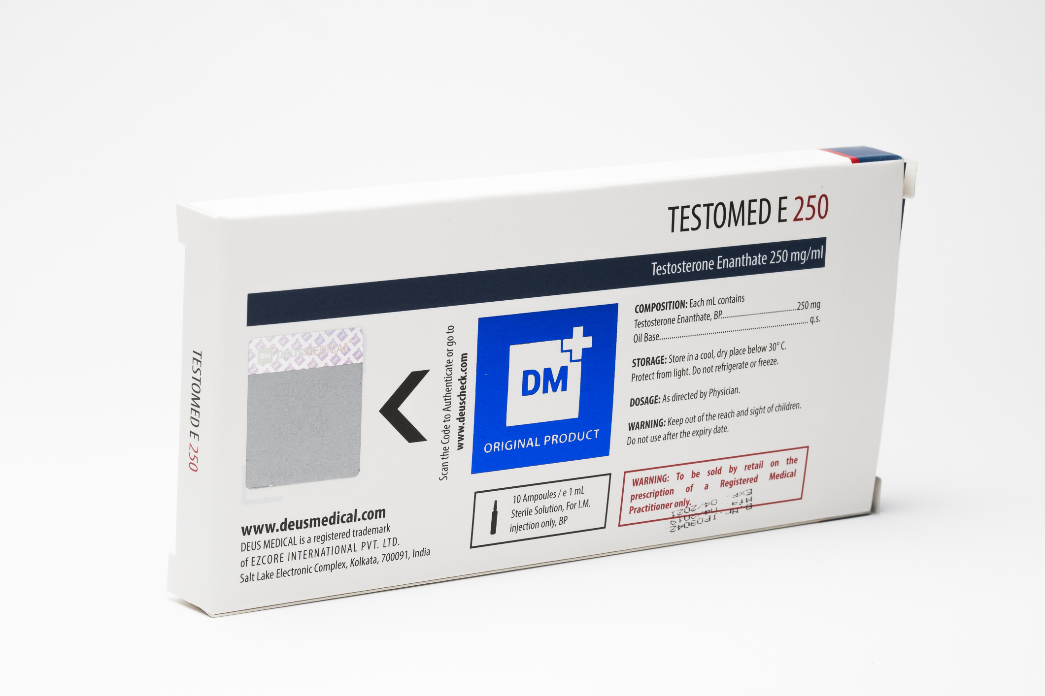 Testomed E 250 DeusMedical Testosterone Enanthate 4