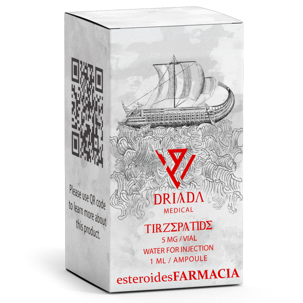 Empaque de Tirzepatida 5 mg - Driada Medical